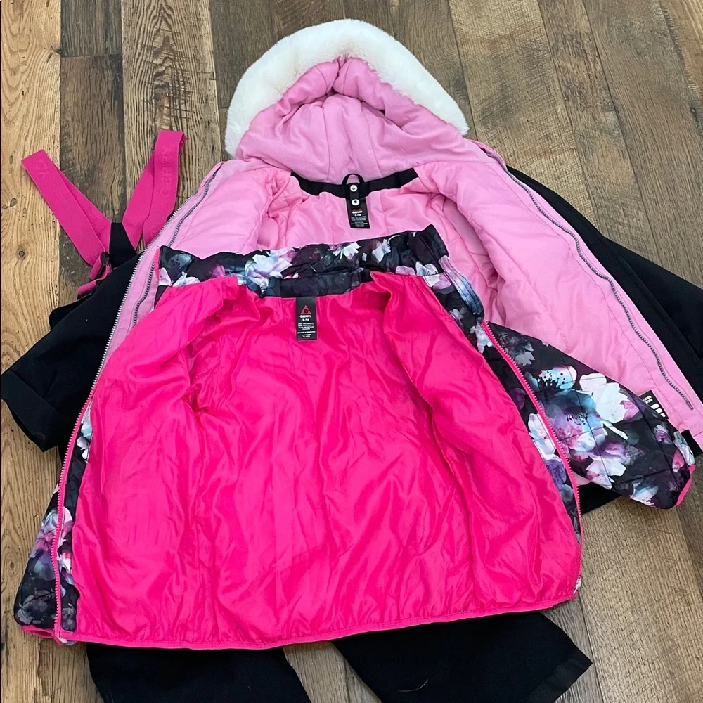 Gerry 3 Pc winter coat bibs girls 7-8